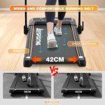 LIKESPORTING Folding Under Desk Treadmill with Remote