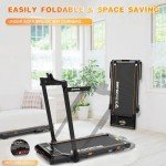LIKESPORTING Folding Under Desk Treadmill with Remote
