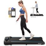 MERACH 3-in-1 Portable Under Desk Walking Treadmill