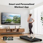 MERACH 3-in-1 Portable Under Desk Walking Treadmill