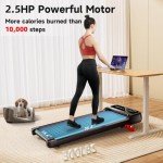 KEEP FUN 3-in-1 Portable Walking Treadmill