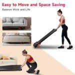 KEEP FUN 3-in-1 Portable Walking Treadmill