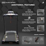 JLL S300 Folding Treadmill, 4.5HP Motor, 20 Incline