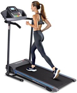 SereneLife Folding Electric Treadmill - Motorized Running Machine