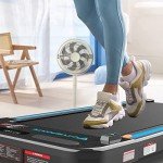 CITYSPORTS Electric Treadmill with Bluetooth Speaker & LCD