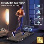 BLACK LORD Under Desk Walking Pad with Bluetooth