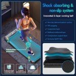 BLACK LORD Under Desk Walking Pad with Bluetooth
