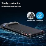 BLACK LORD Under Desk Walking Pad with Bluetooth