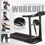 FK Sports Folding Treadmill with 2HP Motor, Bluetooth