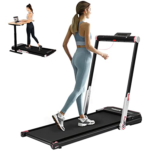Tvdugim Foldable Treadmill, 2.5HP, Wide Running Belt