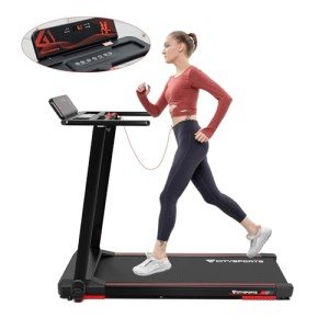 CITYSPORTS Foldable Home Treadmill with LED Display