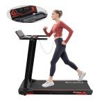 CITYSPORTS Foldable Home Treadmill with LED Display