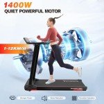 CITYSPORTS Foldable Home Treadmill with LED Display