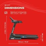 Reebok Jet 300 Series Bluetooth Treadmill - Black
