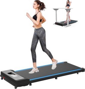 Portable Under Desk Treadmill Walking Pad with Remote