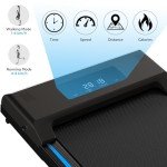 Portable Under Desk Treadmill Walking Pad with Remote