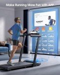 Home Folding Treadmill with Dual LED Screen