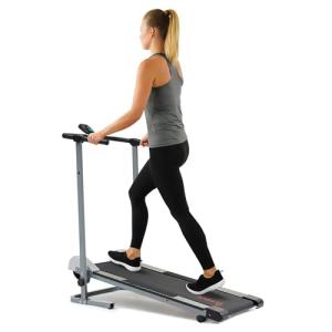 Sunny Health & Fitness Foldable Manual Treadmill