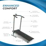 Stamina Inmotion T900 Foldable Manual Treadmill