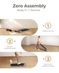 Yagud Portable Under Desk Treadmill with Remote