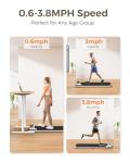 Yagud Portable Under Desk Treadmill with Remote