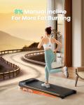 Abonow 2-in-1 Portable Walking Pad Treadmill