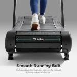 Sunny Health & Fitness Smart Curved Manual Treadmill