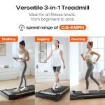Smart 3-in-1 Under Desk Treadmill with APP