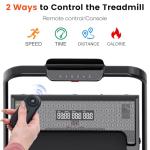 CITYSPORTS 2 in 1 Folding Treadmill with Incline
