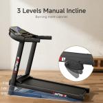Laufhome Foldable Treadmill with Manual Incline
