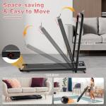 TODO 2-in-1 Under Desk Treadmill with Incline
