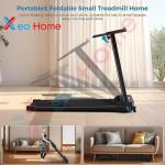 Xeo Home Folding Electric Treadmill With Bluetooth Speakers