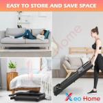 Xeo Home Folding Electric Treadmill With Bluetooth Speakers