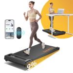 homeTro Compact Walking Pad Treadmill with Incline