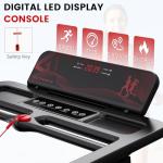 Citysports Folding Treadmill with 8% Incline
