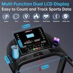 Laufhome Foldable Treadmill with Manual Incline