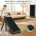 FOUSAE 10KM/H Incline Walking Pad for Home