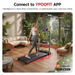 KEEP FUN Foldable Walking Pad with Incline & Remote