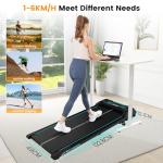 Citysports Under Desk Treadmill with Incline and Bluetooth