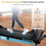 Citysports Under Desk Treadmill with Incline and Bluetooth