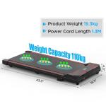 Portable 3-in-1 Under Desk Treadmill with Incline