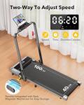 3 In 1 Folding Treadmill With Incline And Remote Control
