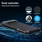 BLACK LORD Under Desk Walking Pad with Bluetooth