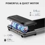 Superun Walking Pad 2.5HP - Compact Under Desk Treadmill