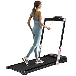 Tvdugim Foldable Treadmill, 2.5HP, Wide Running Belt