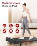 Dskeuzeew Home Treadmill, Remote & APP Control, 1.88Hp