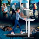 Portable 3-in-1 Under Desk Treadmill with Incline