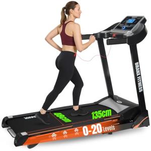 Branx Fitness Foldable 'Cardio Pro' Treadmill - Touchscreen