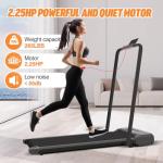 Panana Foldable Treadmill with LED Monitor, Remote Control