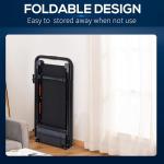 Homcom Foldable Electric Treadmill 0 5Hp 1 6 Km H